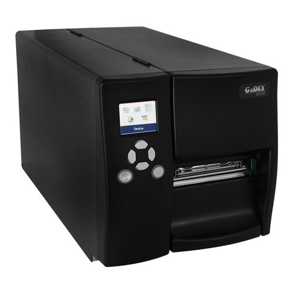 Черный полупромышленный принтер этикеток GoDEX EZ-2250i